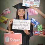 ez Graduation Creative Shoot Holding Ate Estudyante Negosyante Signboard -- Outsmart the Board Exam Passer
