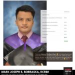 Mark Joseph Borraska Board Exam Result Proof Thumbnail- Outsmart the Board Exam Passer