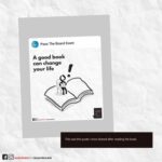 Pass the Board Exam illustration graphic A good book can change your life