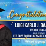 Luigi Karlo Jose Daan Board Exam Licensure Achiever Thumbnail